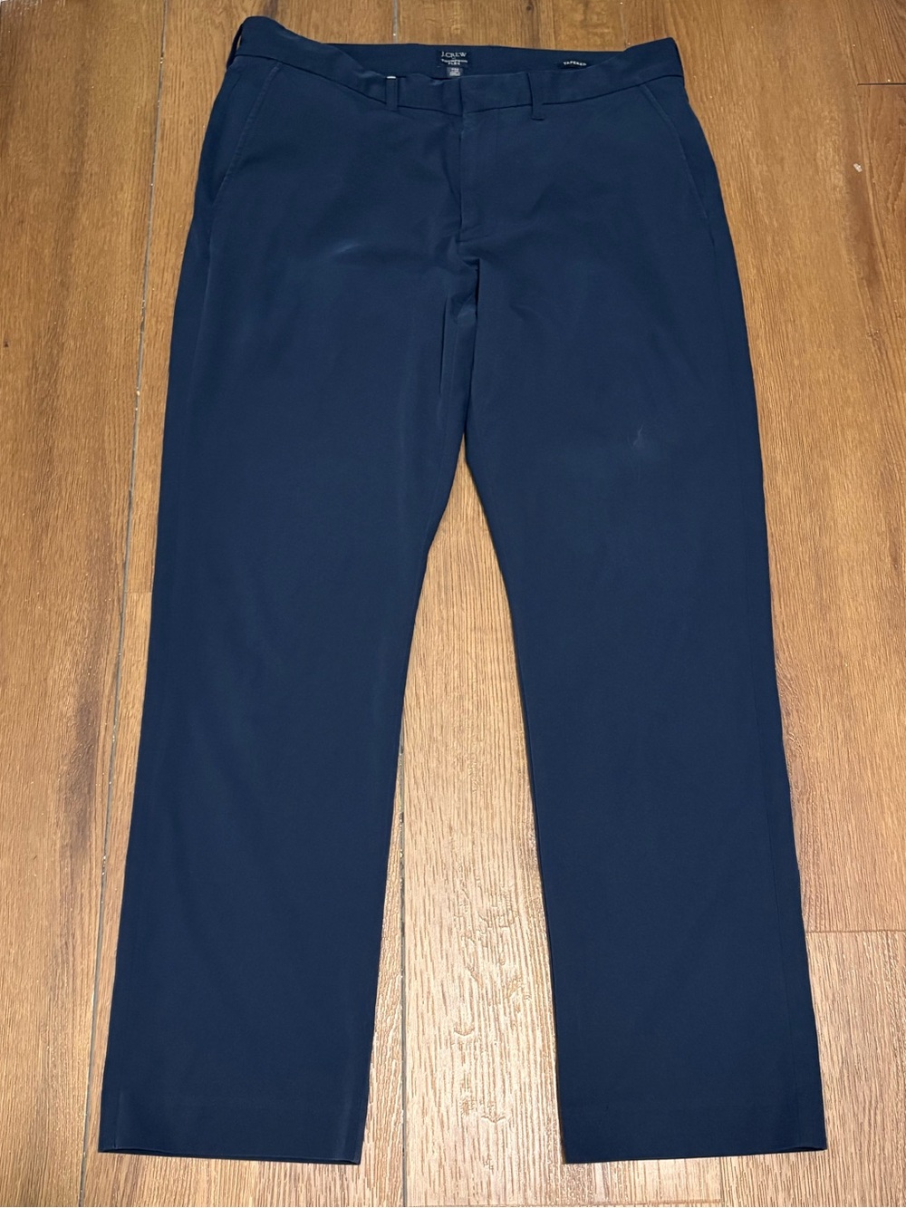 J.Crew‎ Thompson Flex Tapered Navy Stretch Pants 33x30